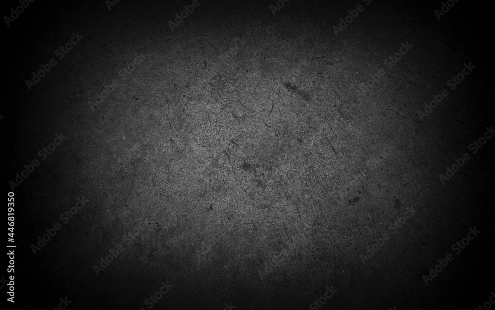 Aufkleber old wall texture cement dark black gray background abstract grey color design are light with white g