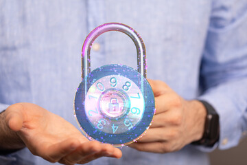 cybersecurity and information or network protection 3d
