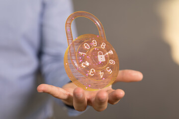 Information technology protected with firewall, secure access and encryption against cyber