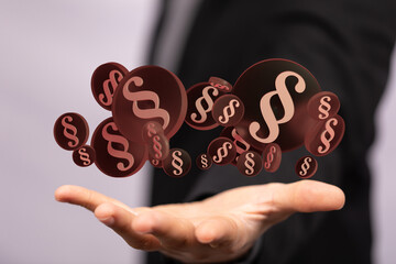 Labor Law Lawyer Legal Business Internet Technology Concept