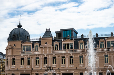 Fototapeta premium Batumi downtown architecture