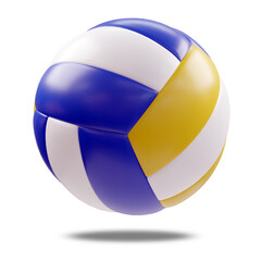 3d realistic VolleyBall 3d rendering isolated