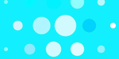 Light Pink, Blue vector backdrop with dots.