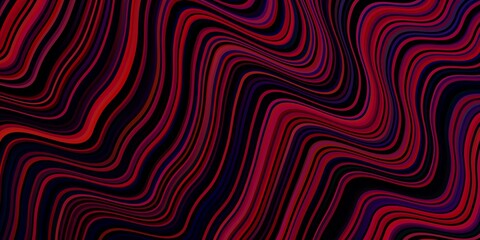 Dark Purple vector background with wry lines.