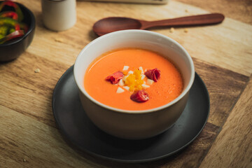 Salmorejo spanish food