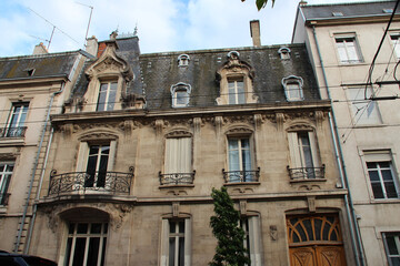 Fototapeta na wymiar art nouveau house (fernand loppinet) in nancy in lorraine (france) 