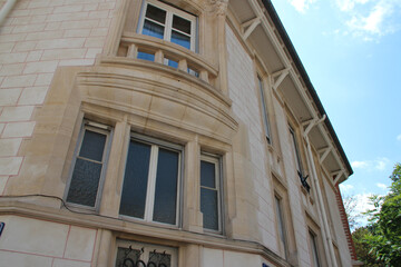 Fototapeta na wymiar art nouveau house (biet) in nancy in lorraine (france) 