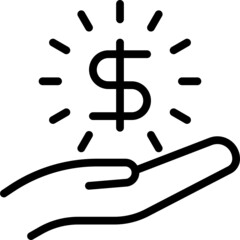donate money icon