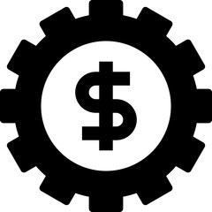 money gear icon