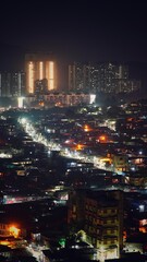 Mumbai city at night