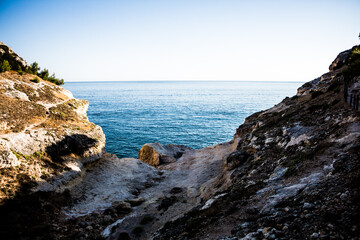 Cliffs in Algarve