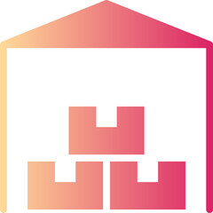 Obraz premium warehouse icon
