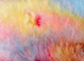 Decorative background. Watercolor drawing. Handmade.