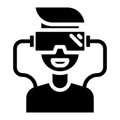 vr glyph icon