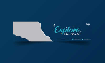 Professional Business Cover Photo or Web Banners, Unique Banners and Social Media Banner Template Design