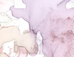 Alcohol Ink Texture. Art Hand Grunge Wall. Mix