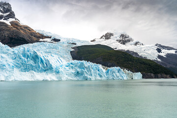 Spegazzini, Peineta and Heim glaciers, Argentina