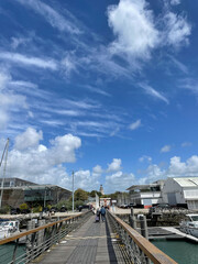 Fototapeta premium La Rochelle, Traversée sur le pont