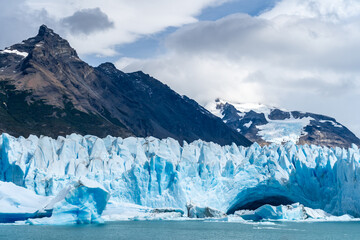 Front wall of the Perito Moreno glacier