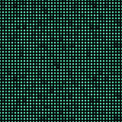 Black luxury background with blue beads. Seamless vector illustration.