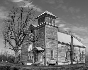 old abandoned house