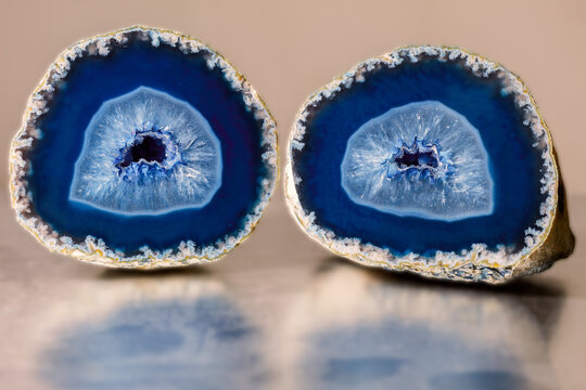 a blue agate