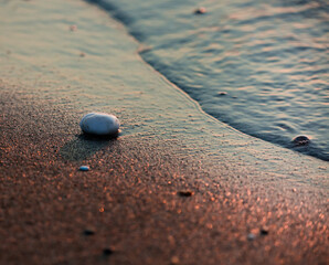 stones on the beach
