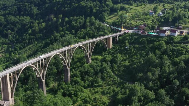 bridge in the mountains