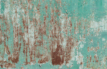 worn old rusty metal wall with bumps. Textured background. Iron background with scratches,...