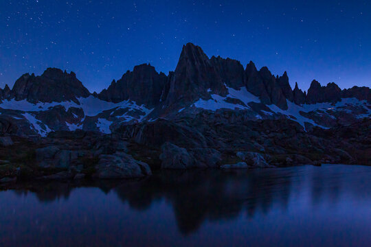 Night, Minarets, Ansel Adams Wilderness, California