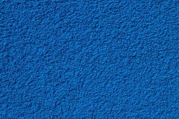 Blue grainy plaster background. Old Wall texture.