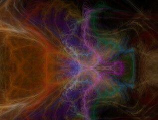 Imaginatory fractal background generated Image