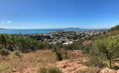 Castle hill lookout Townsville coast 
