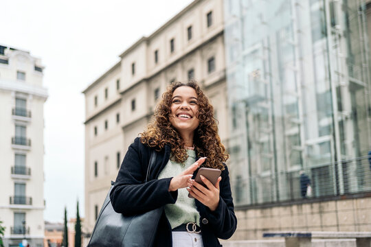 Stylish Young Woman In The City