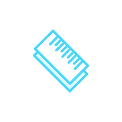 Illustration Vector Graphic of Ruler icon