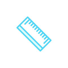 Illustration Vector Graphic of Ruler icon