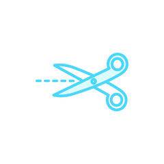 Illustration Vector Graphic of Scissor icon