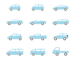 車の種類　アイコンセット