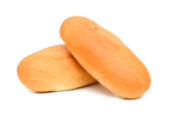 breads isolated on white background