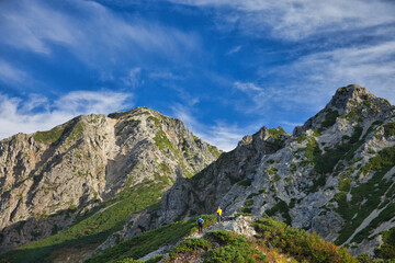 mt.goryu, early autumn, 初秋の五竜岳登山