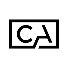 creative simple logo design CA