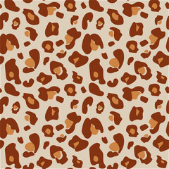 Animal print seamless pattern with beautiful color combinations