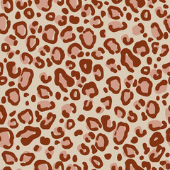 Animal print seamless pattern with beautiful color combinations