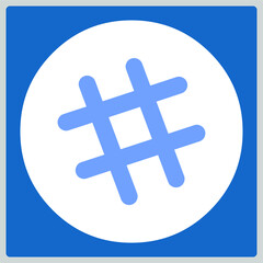 Vector illustration for Hash EPS10