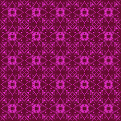 Vintage seamless floral pattern style
