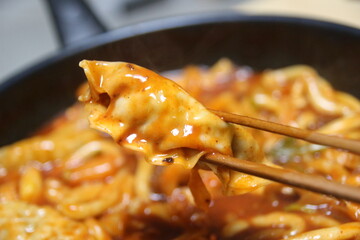 우동떡볶이