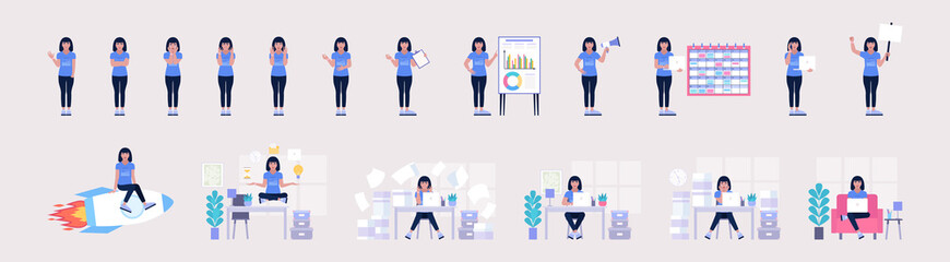 Worker character collection