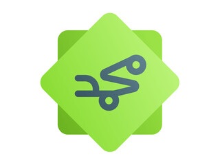 muhammad prophet islam word single isolated icon with smooth style