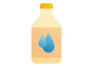 zam zam islamic mecca water single isolated icon with smooth style
