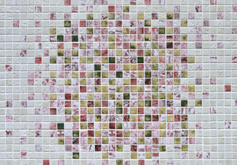 Colorful decorative wall.  カラフルで装飾的な壁